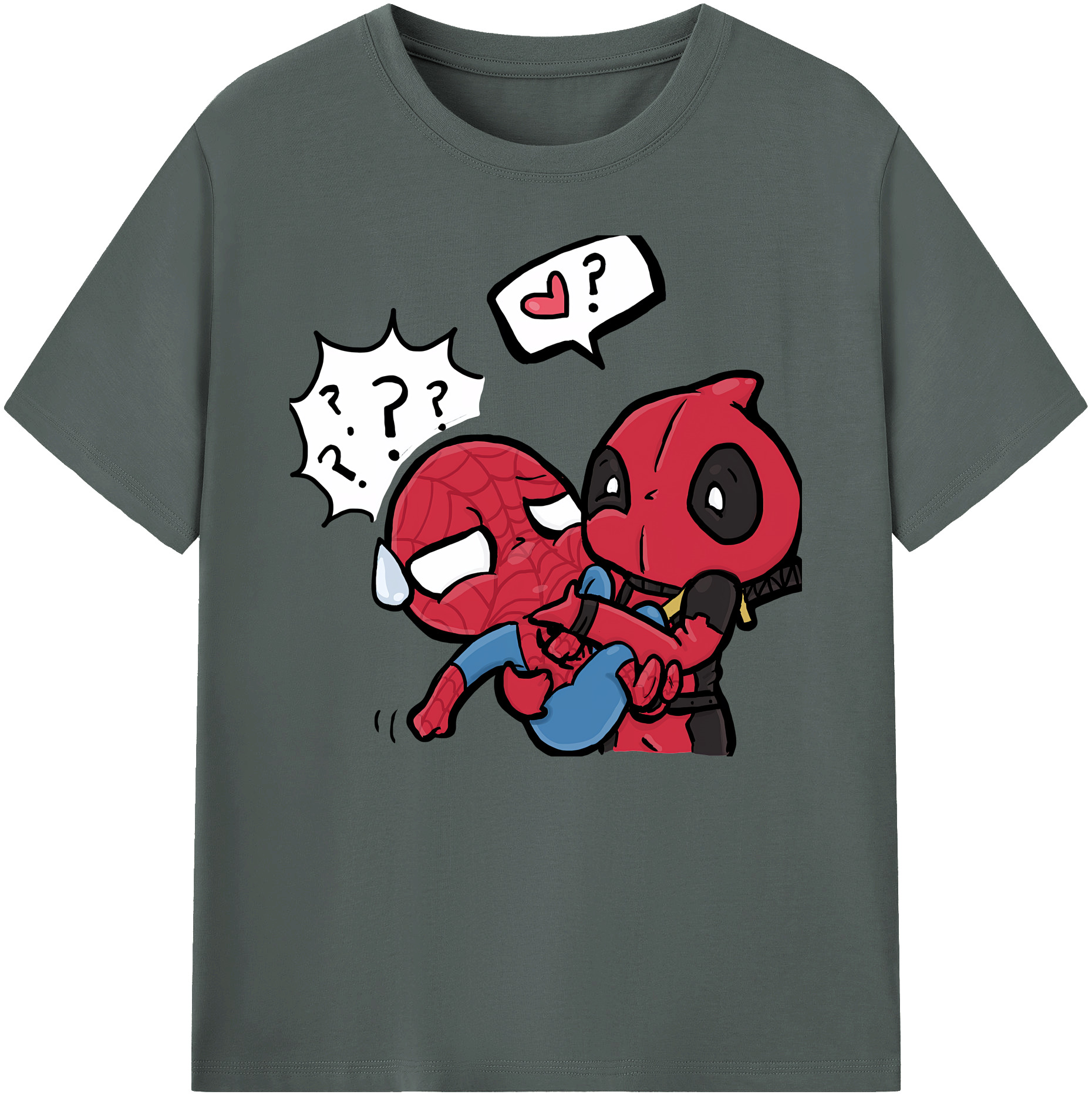 （画像用） Deadpool デッドプール 綿100％ メンズ半袖Tシャツ｜肌触りやわらか＆通気性